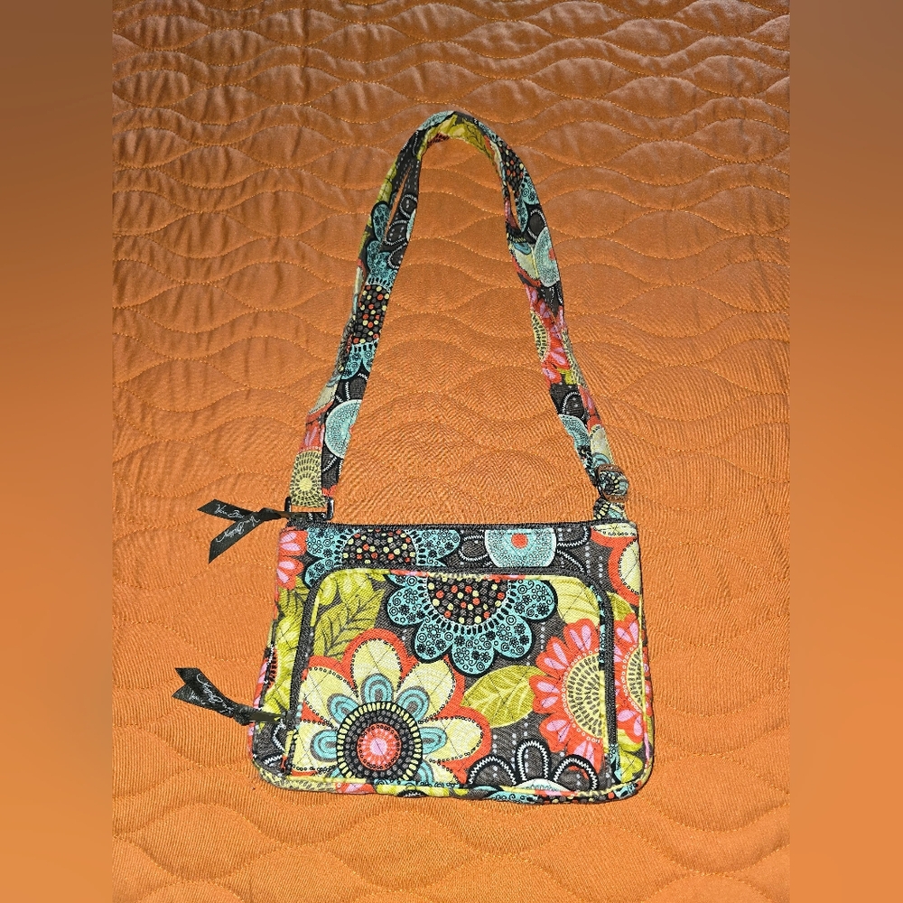 Floral Patterned Shoulder Bag